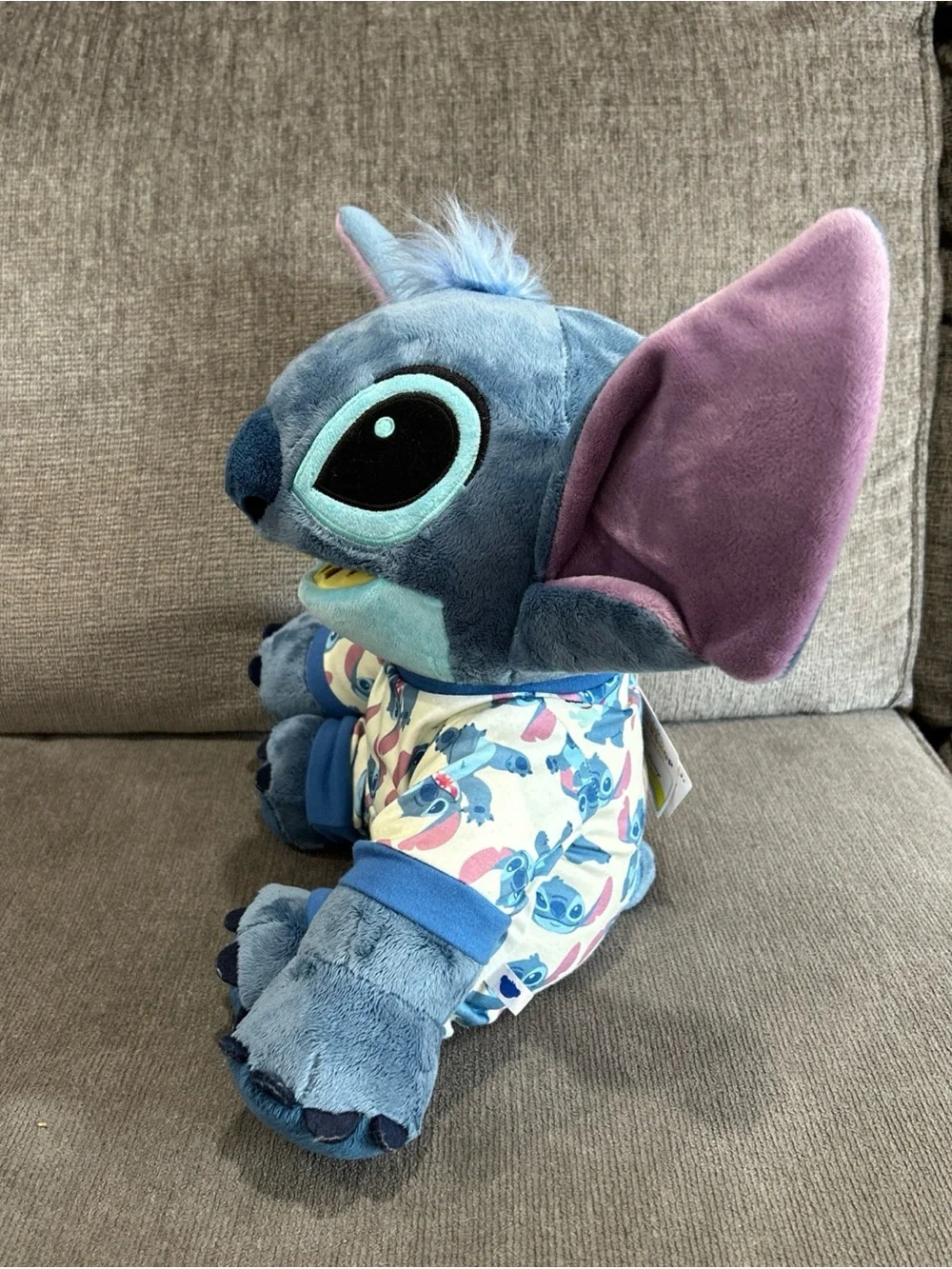 Build A Bear Stitch Plush Stuffed Animal Lilo & Stitch Pajamas Sound Disney